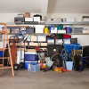 Cluttered garage